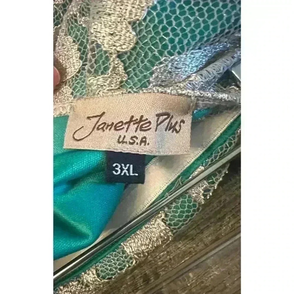 Janette Plus USA Strapless Dress - Picture 2 of 5